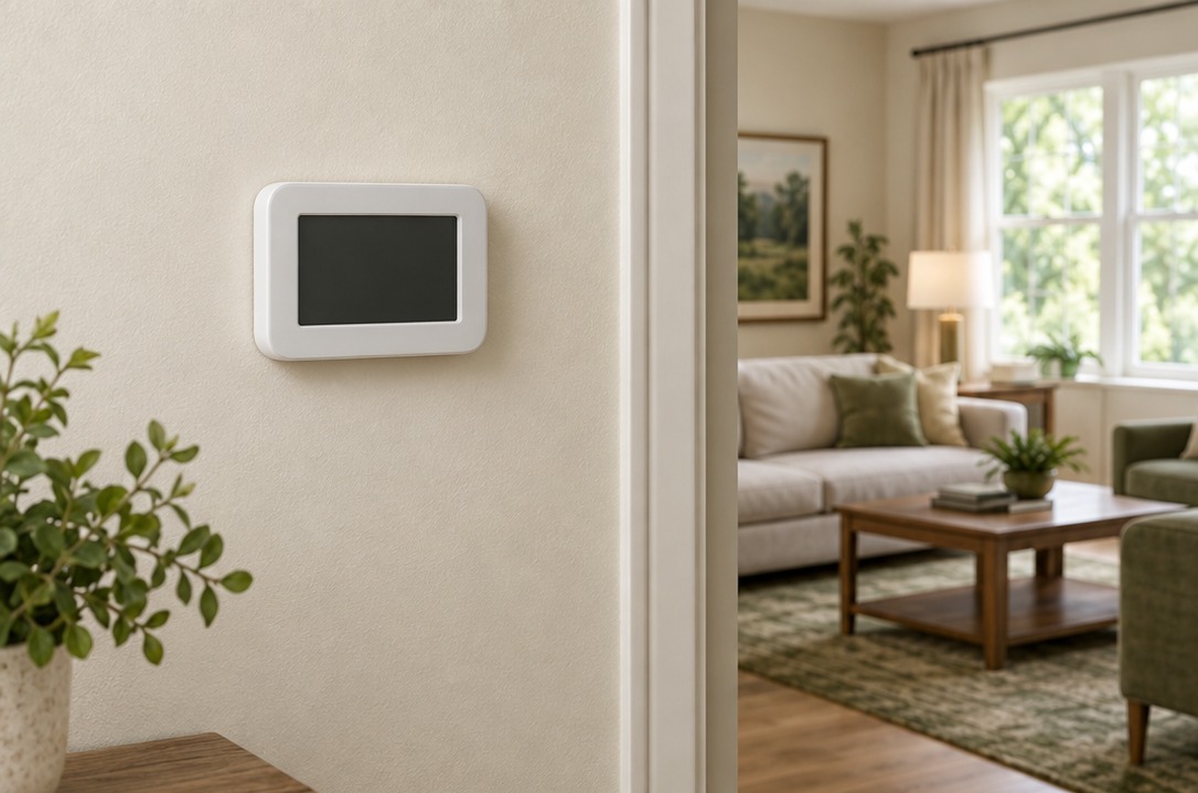 Thermostats & controls equipment illustration